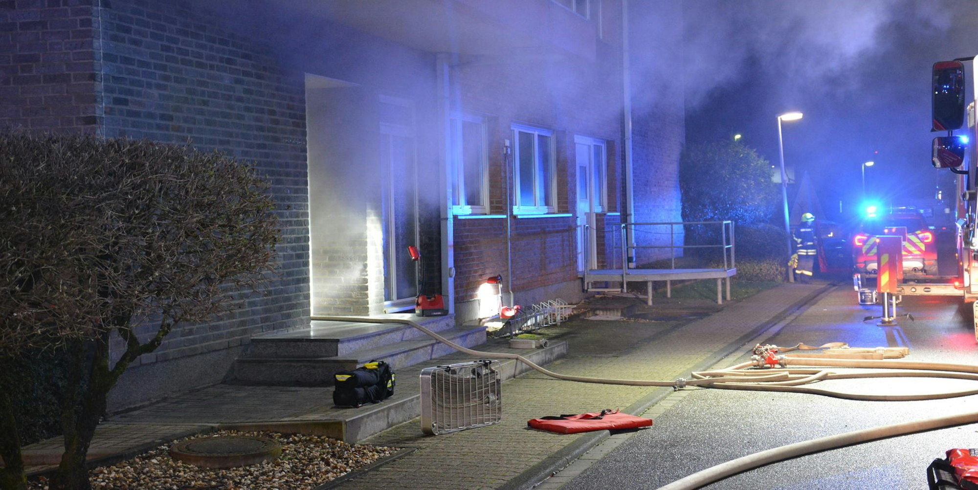 Feuer in Bedburg