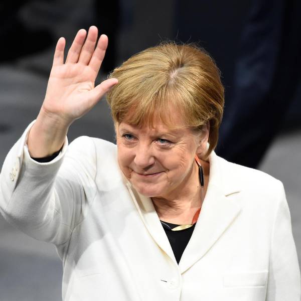 Merkel winkt dpa