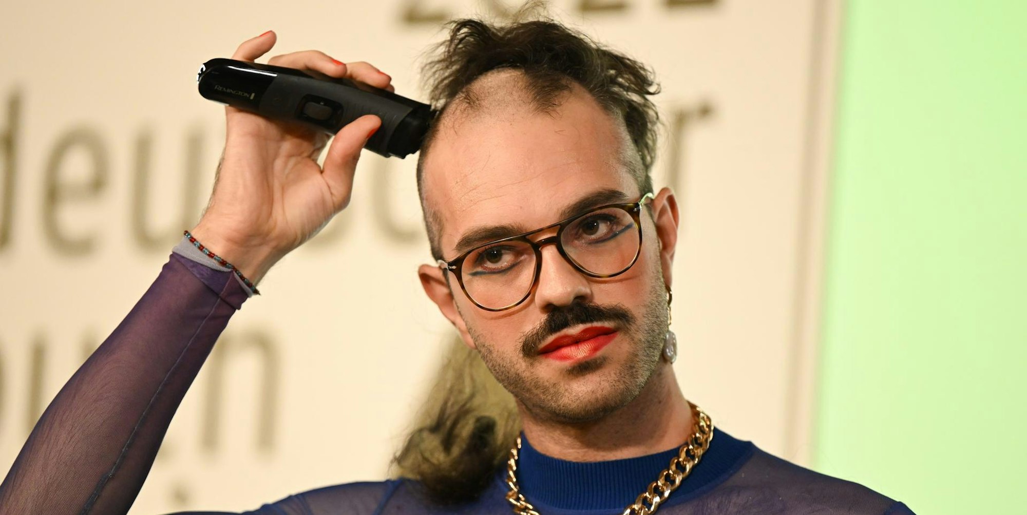 Buchpreis Rasur dpa 171022