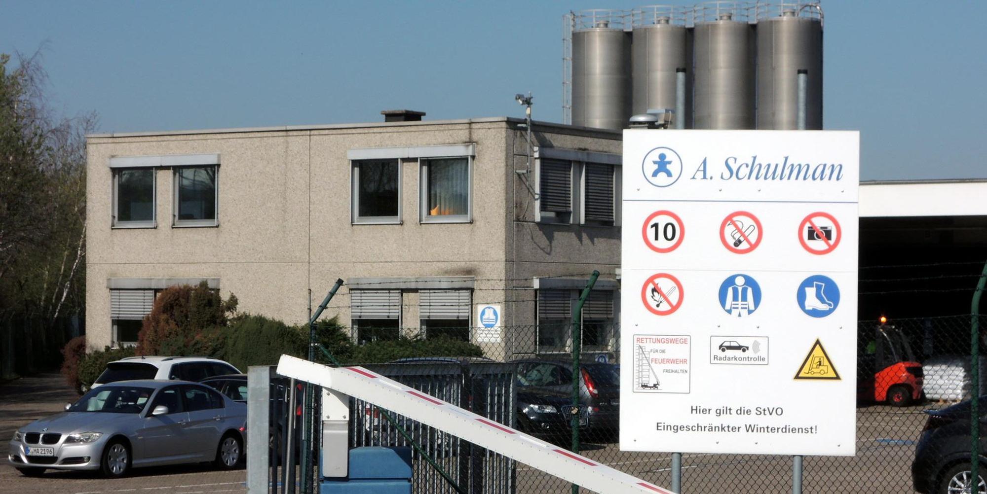 Firma Schulman in Sindorf
