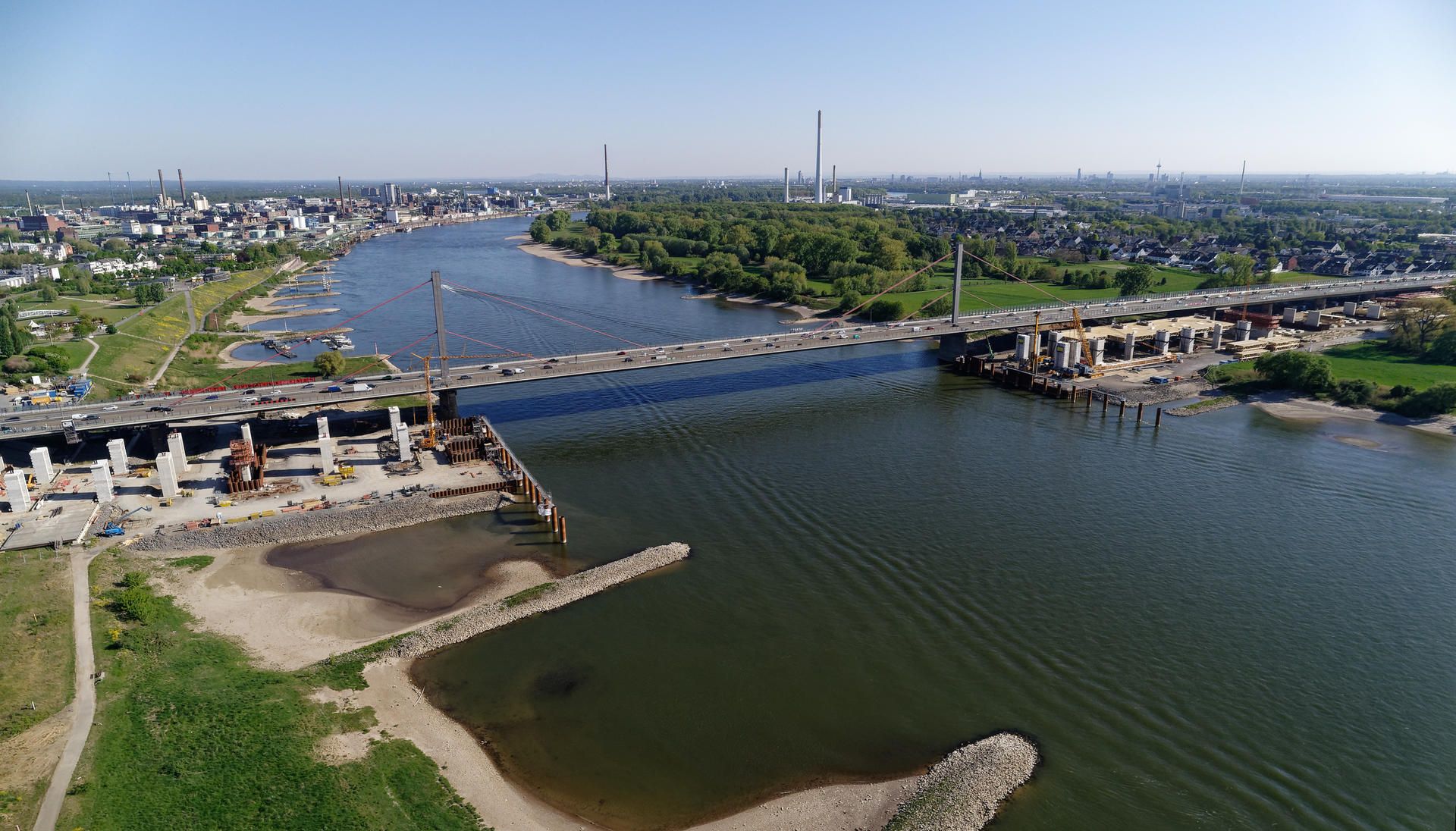 Brücke Leverkusen dpa
