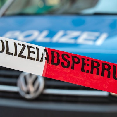 Polizeiabsperrung