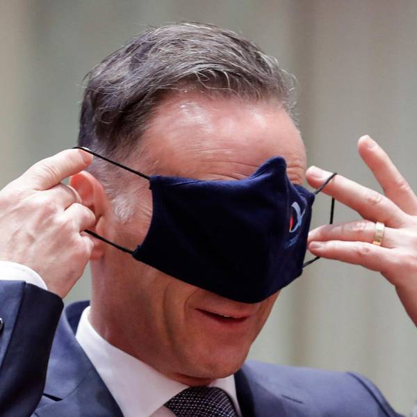 Heiko Maas Maske