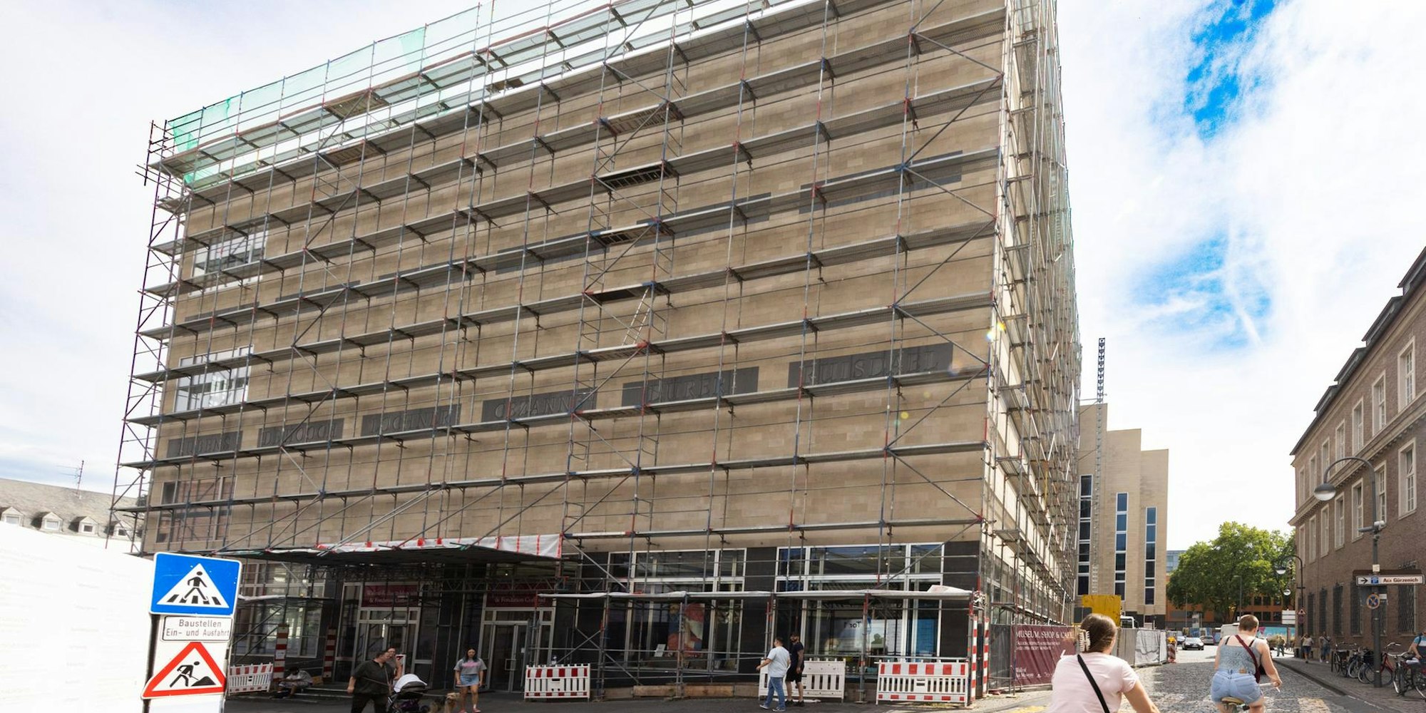 Wallraf Anbau Baustelle 2