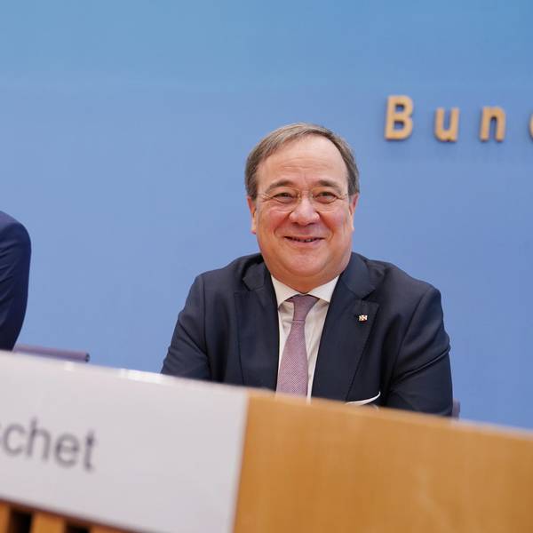 Jens Spahn und Armin Laschet