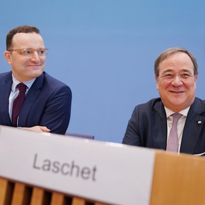 Jens Spahn und Armin Laschet