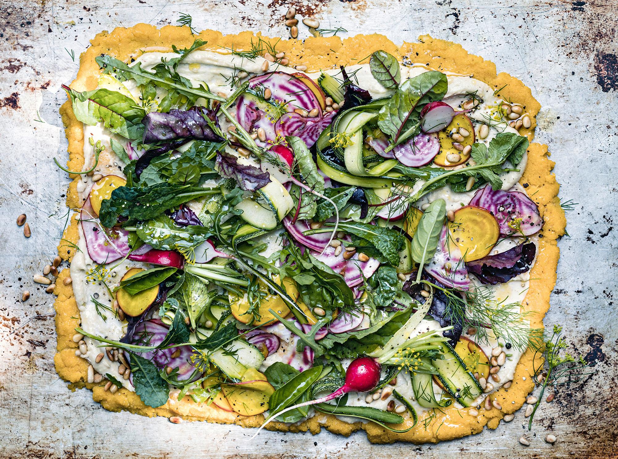 pizza grün