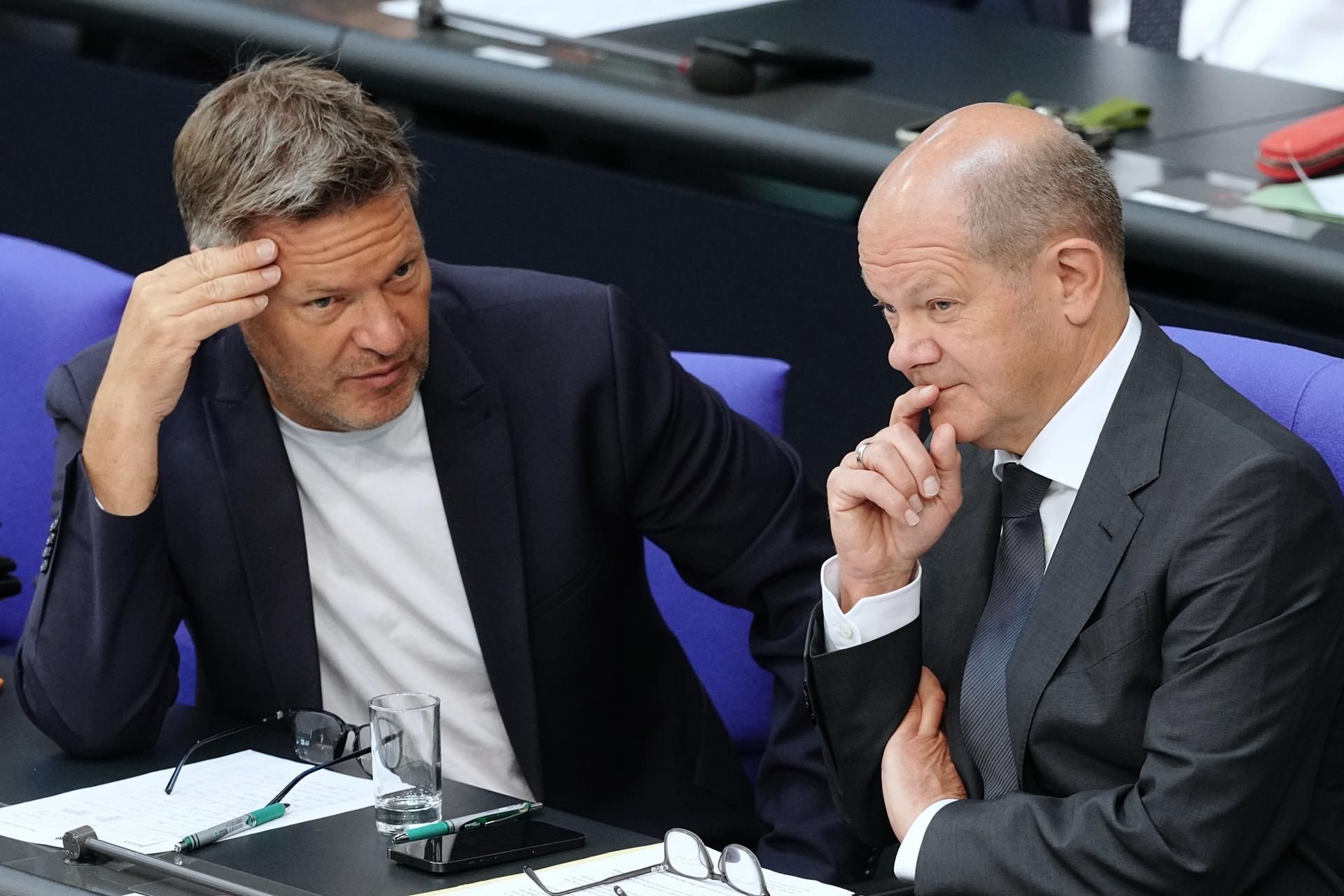 Habeck Scholz Bundestag 250522 4
