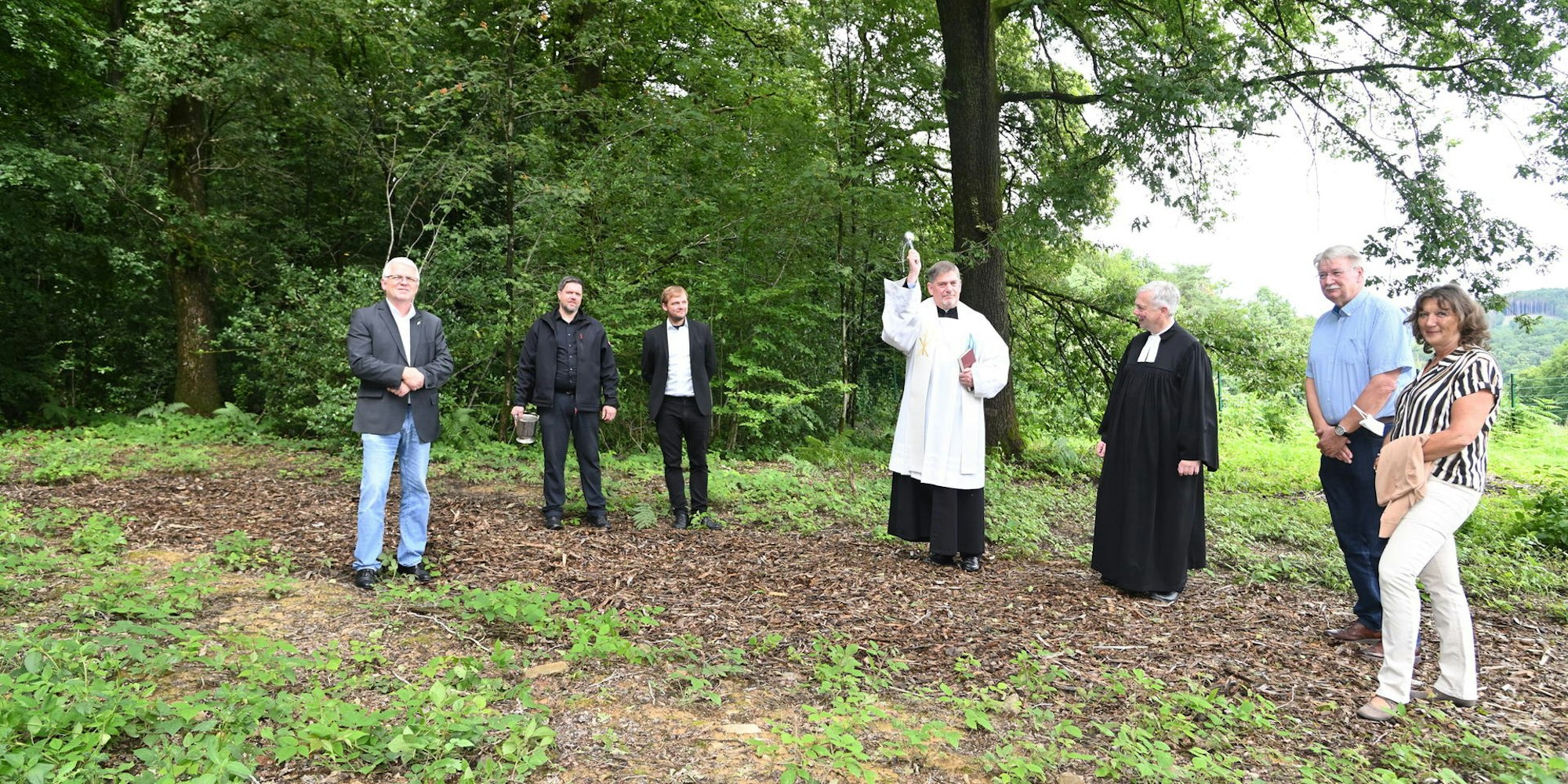 Segnung Waldfriedhof Kürten 190721