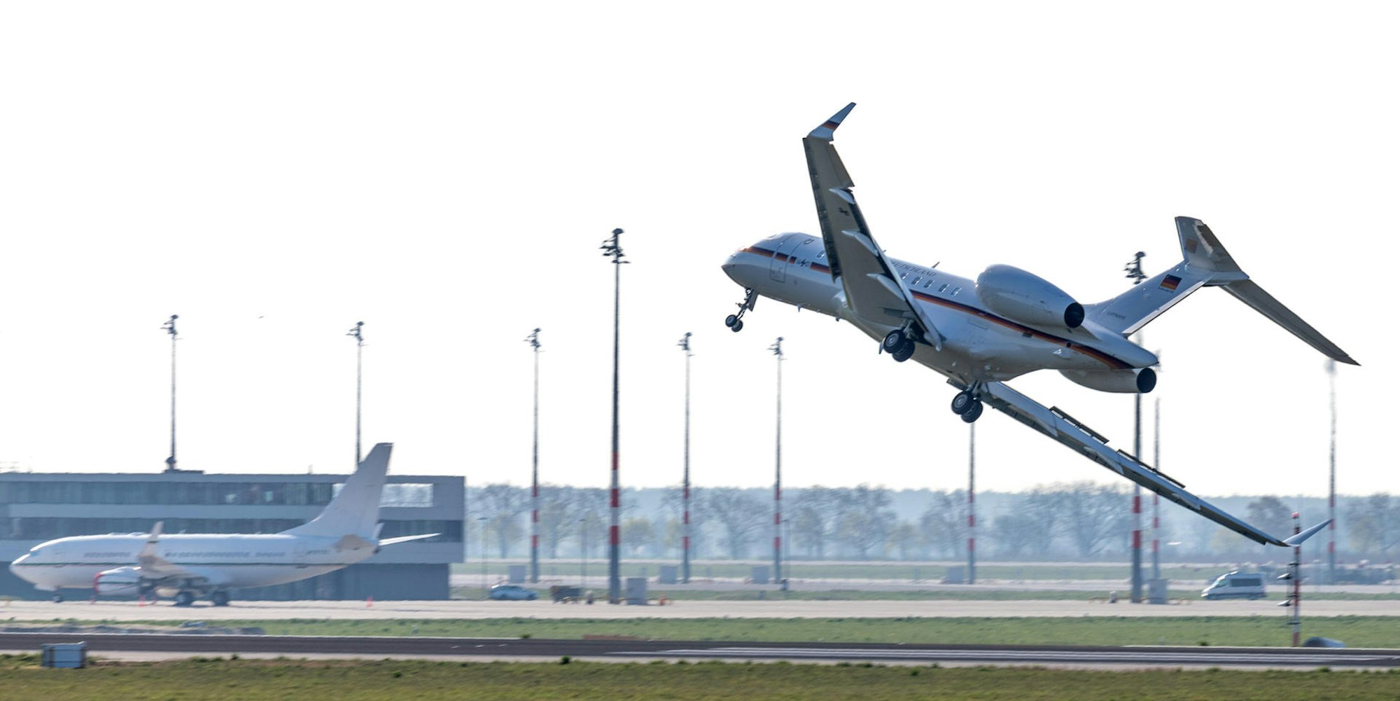Flugbereitschaft Bruchlandung