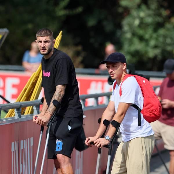 Chabot und Olesen verletzt