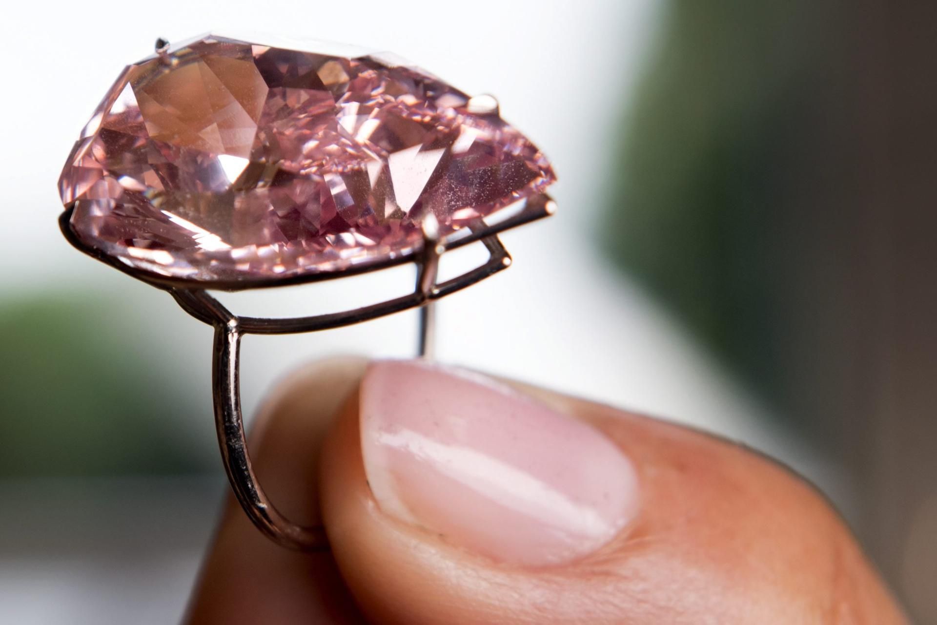 Diamant rosa hongkong