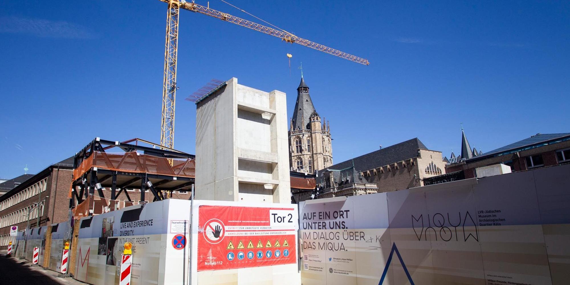 Baustelle Miqua