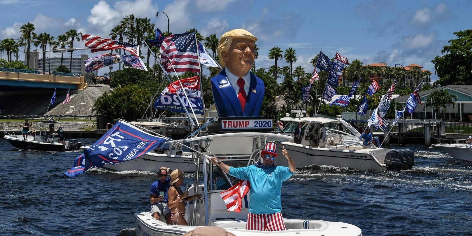 Trump Schiffsparade