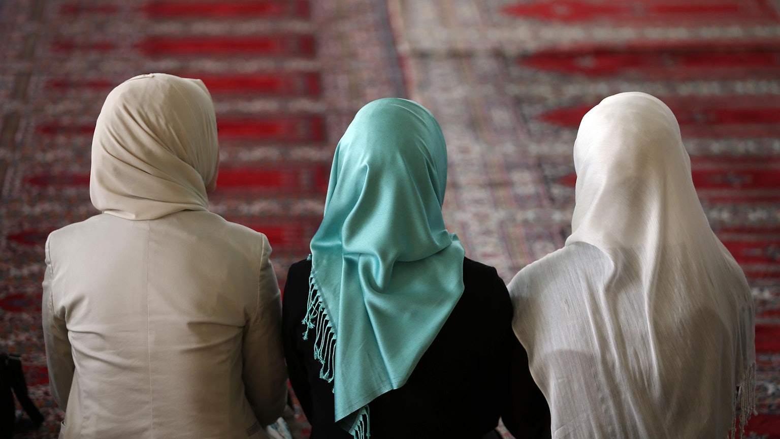 Frauen in einer Moschee