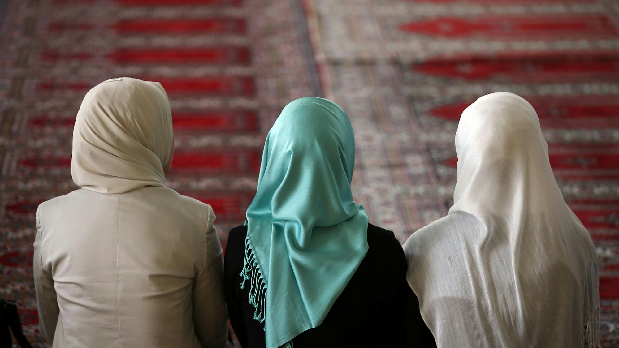 Frauen in einer Moschee