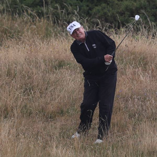 Donald Trump Golf DPA 290322