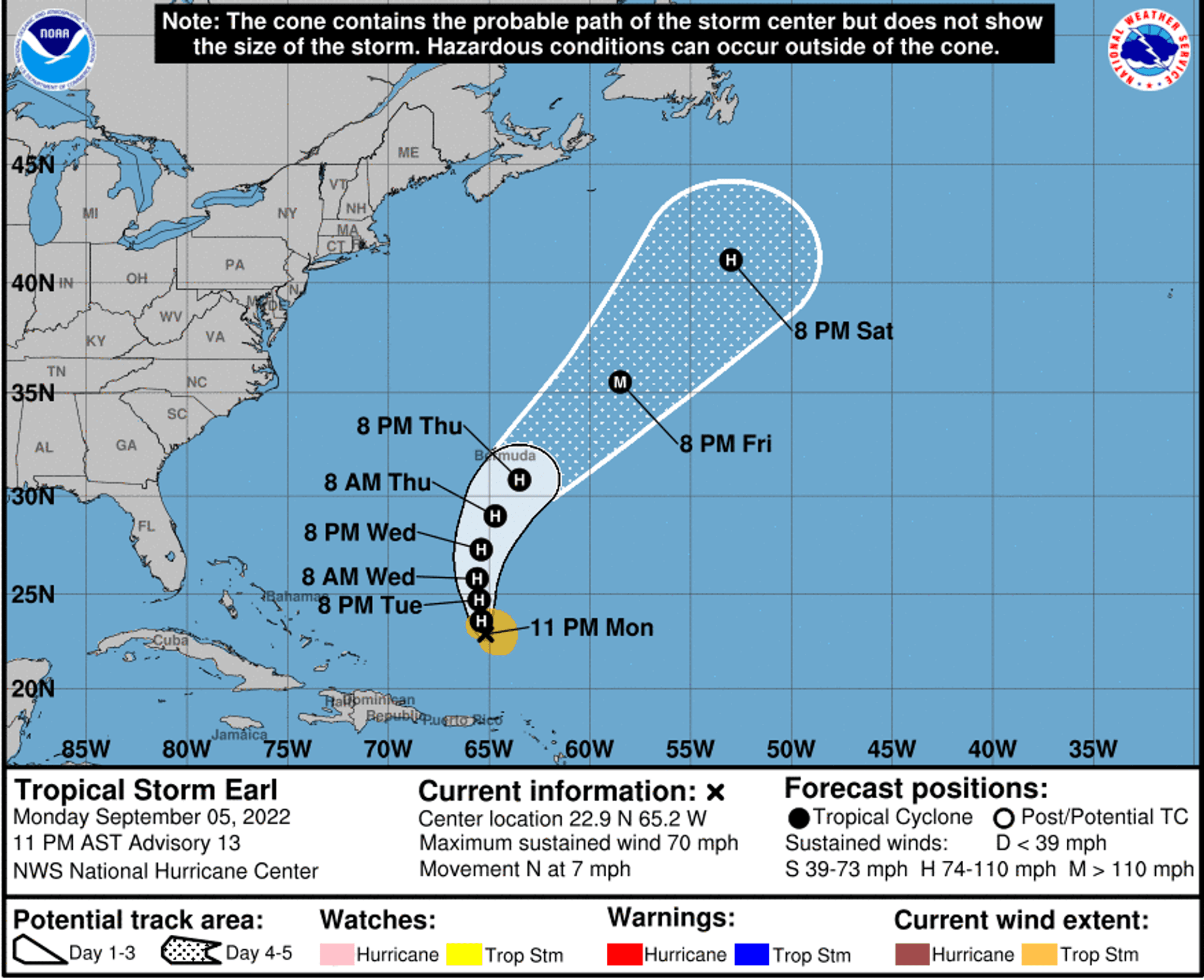Hurrican Earl NHC 0609