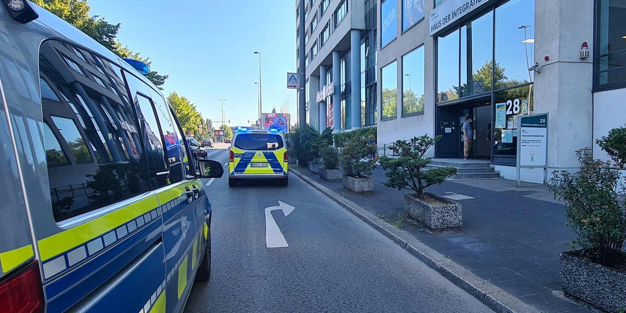 Wupperta Frau mit Messer verletz