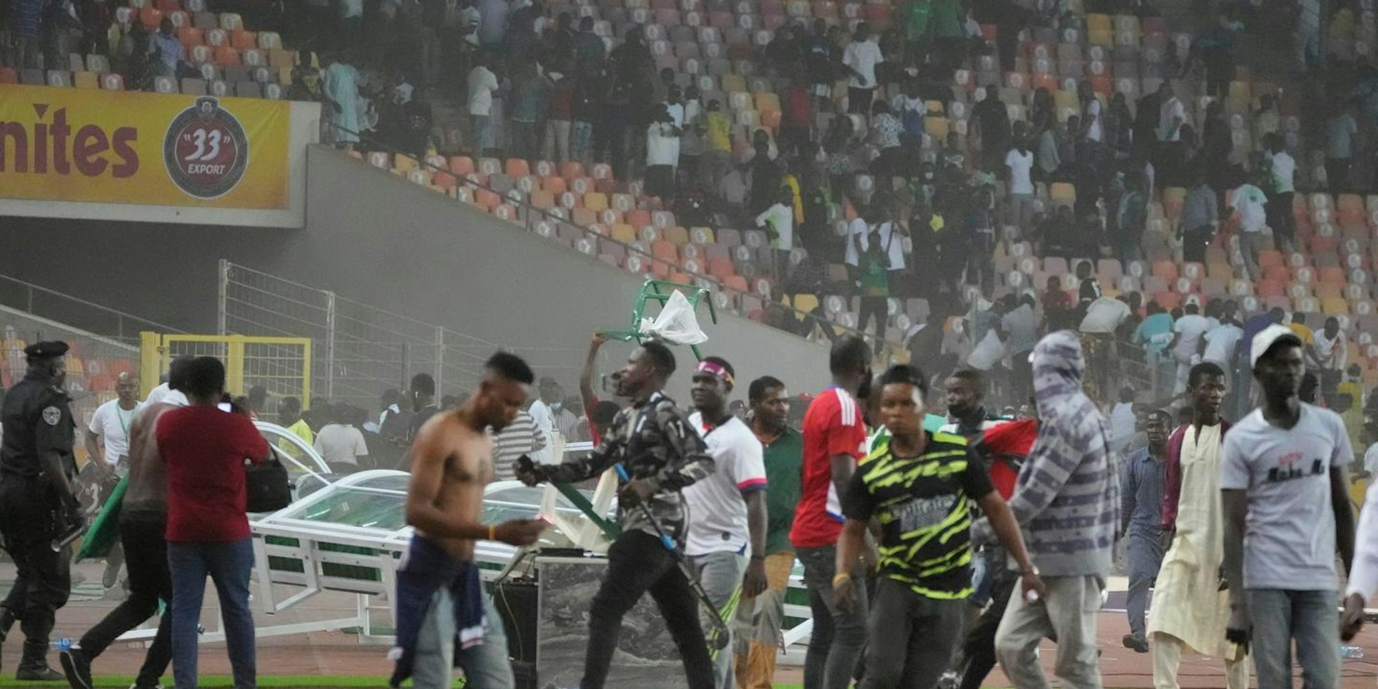 Ausschreitungen nach Nigeria Ple