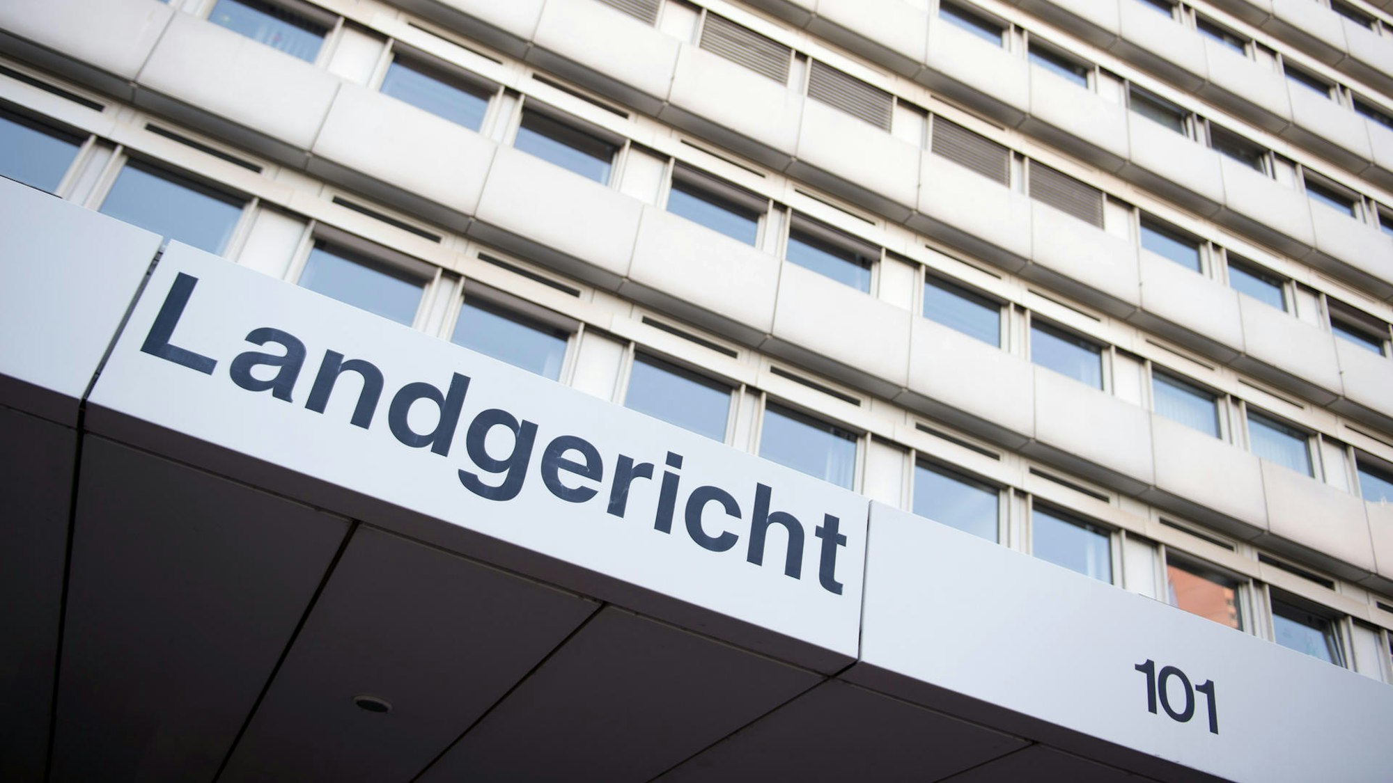 Außenansicht des Landgerichts Köln