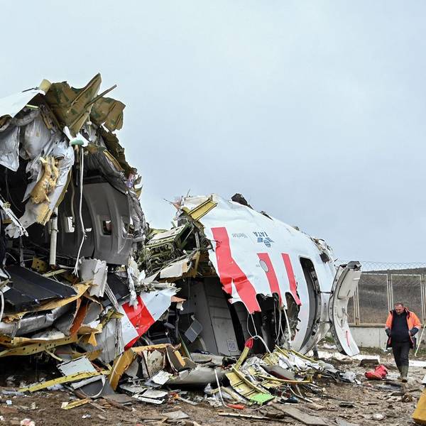 Flugzeug Crash Istanbul afp