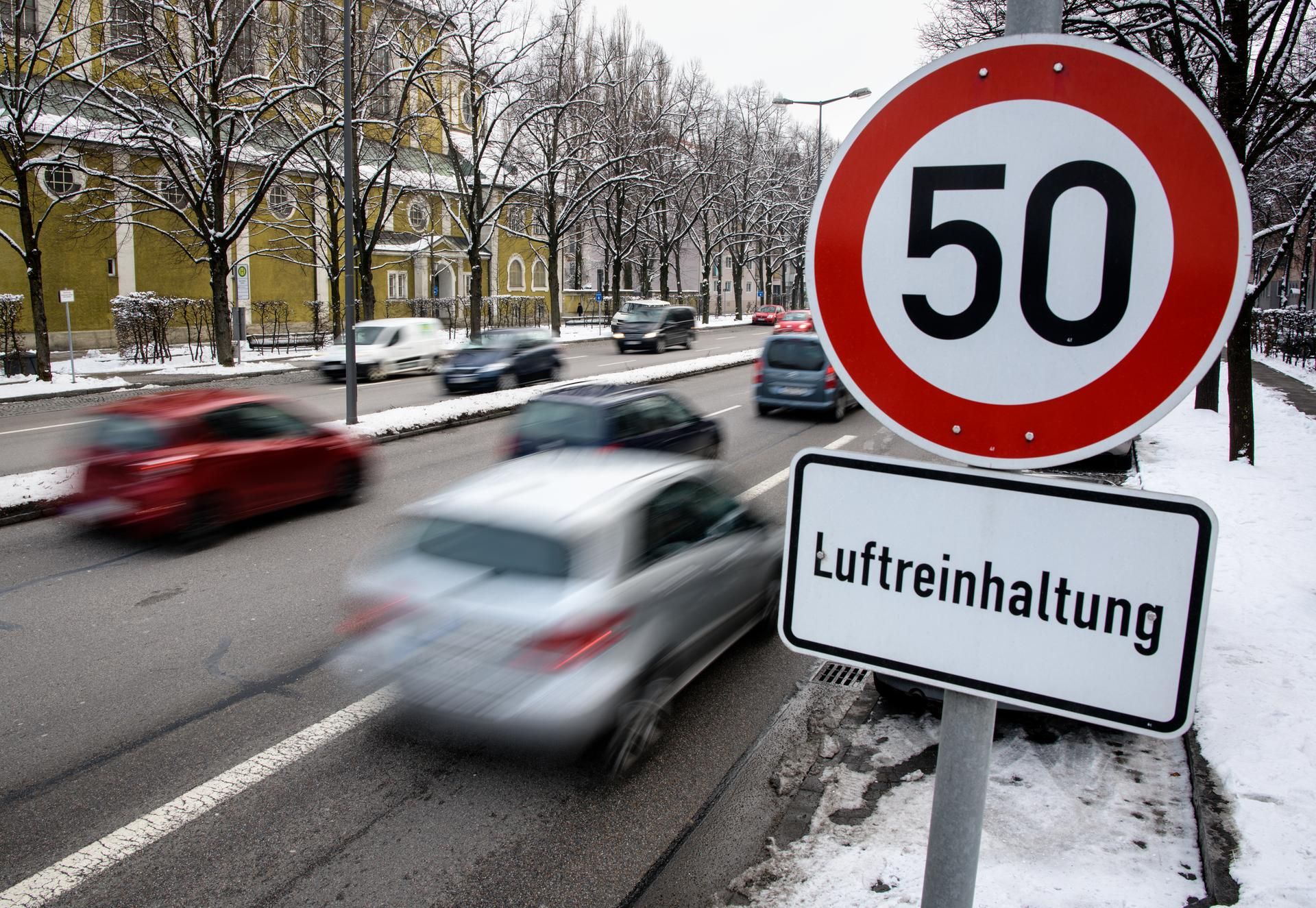 Diesel Luftverschmutzung Symbolbild
