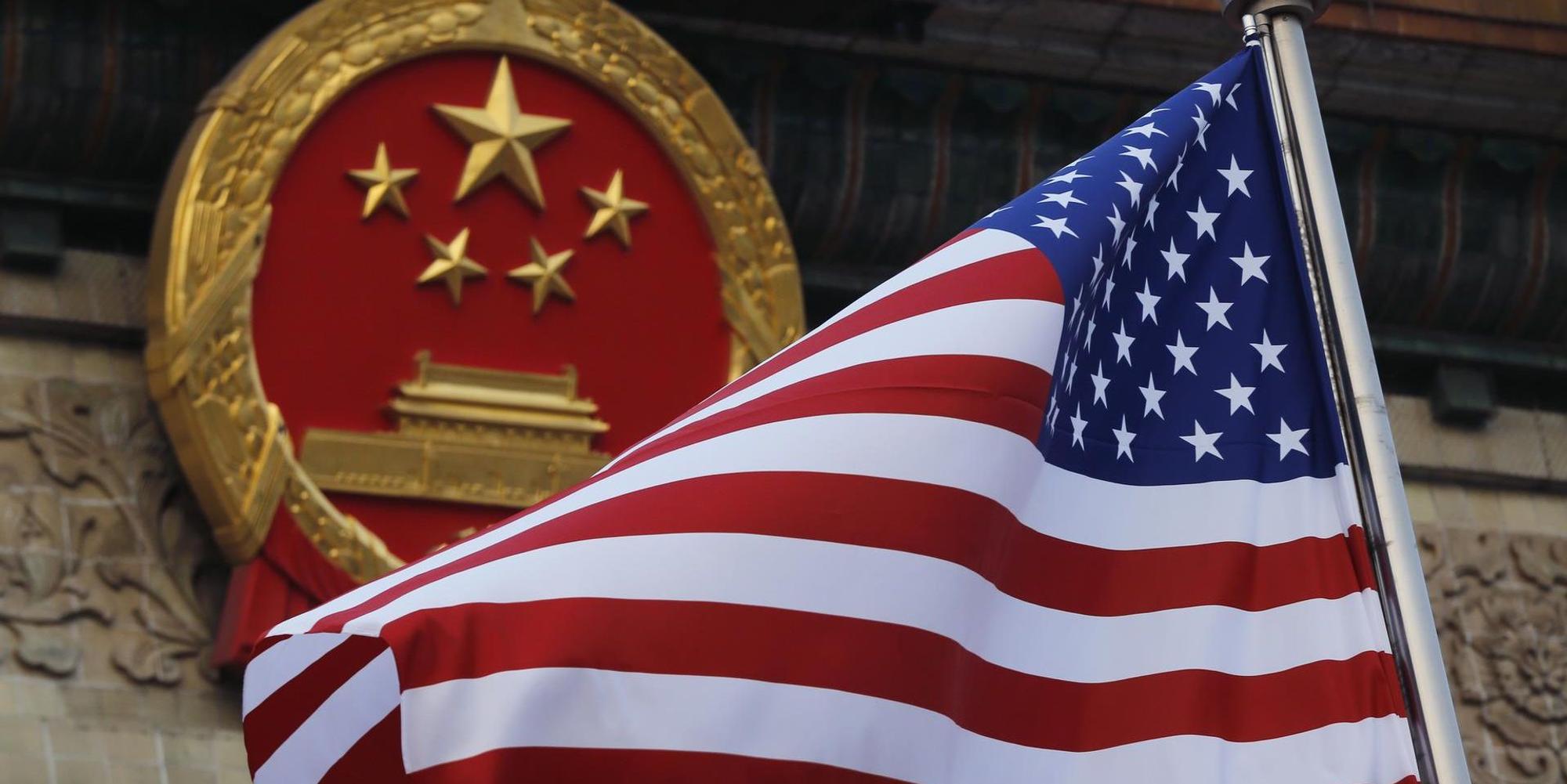 China USA-Flagge