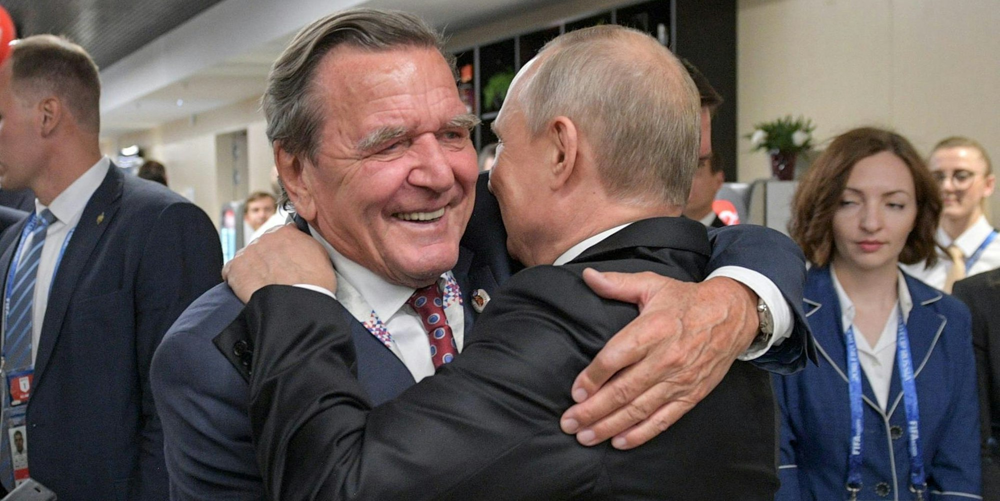 Schröder und Putin