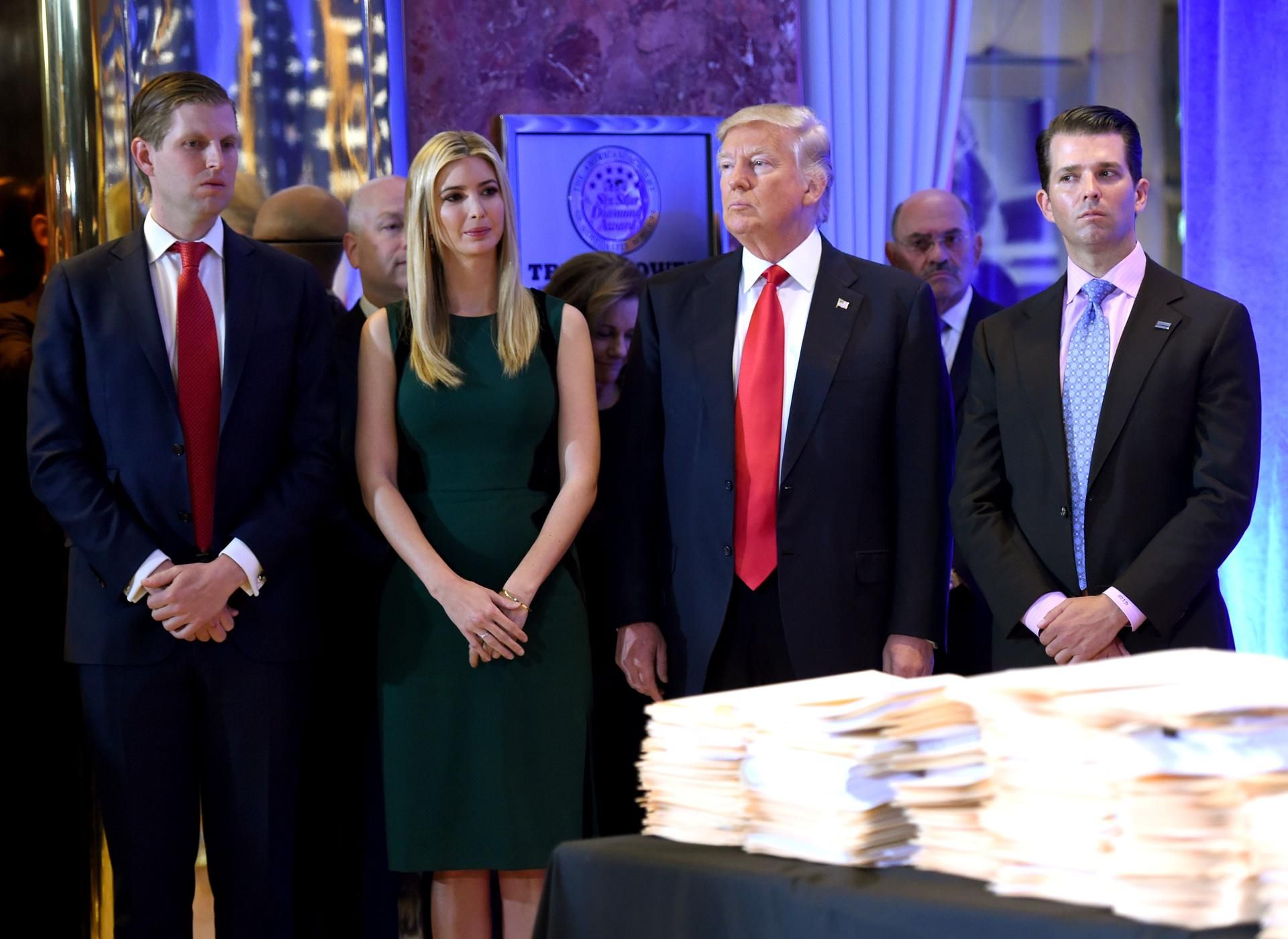 Trump und seine Kinder