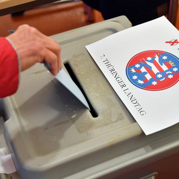 Landtagswahl Thüringen Wahlurne