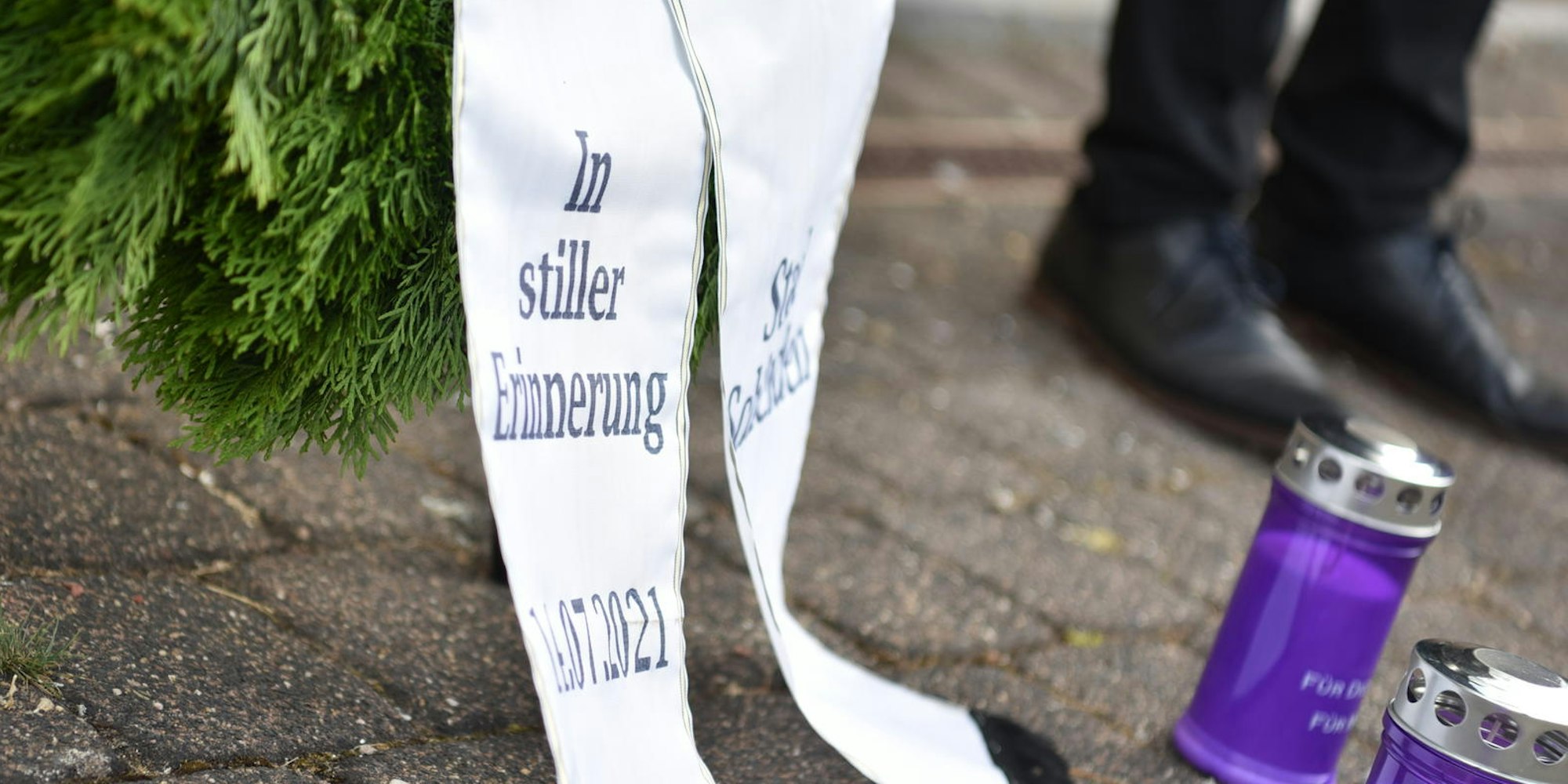 Schleiden Jahrestag Flut