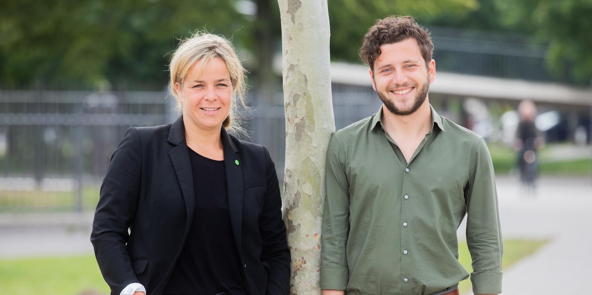 Mona Neubaur und Felix Banaszak