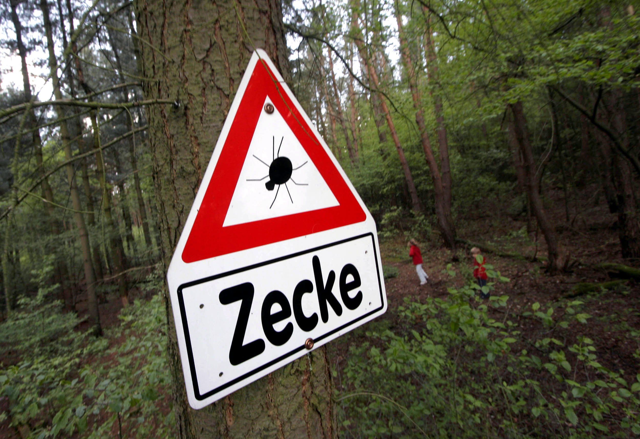 Achtung Zecken