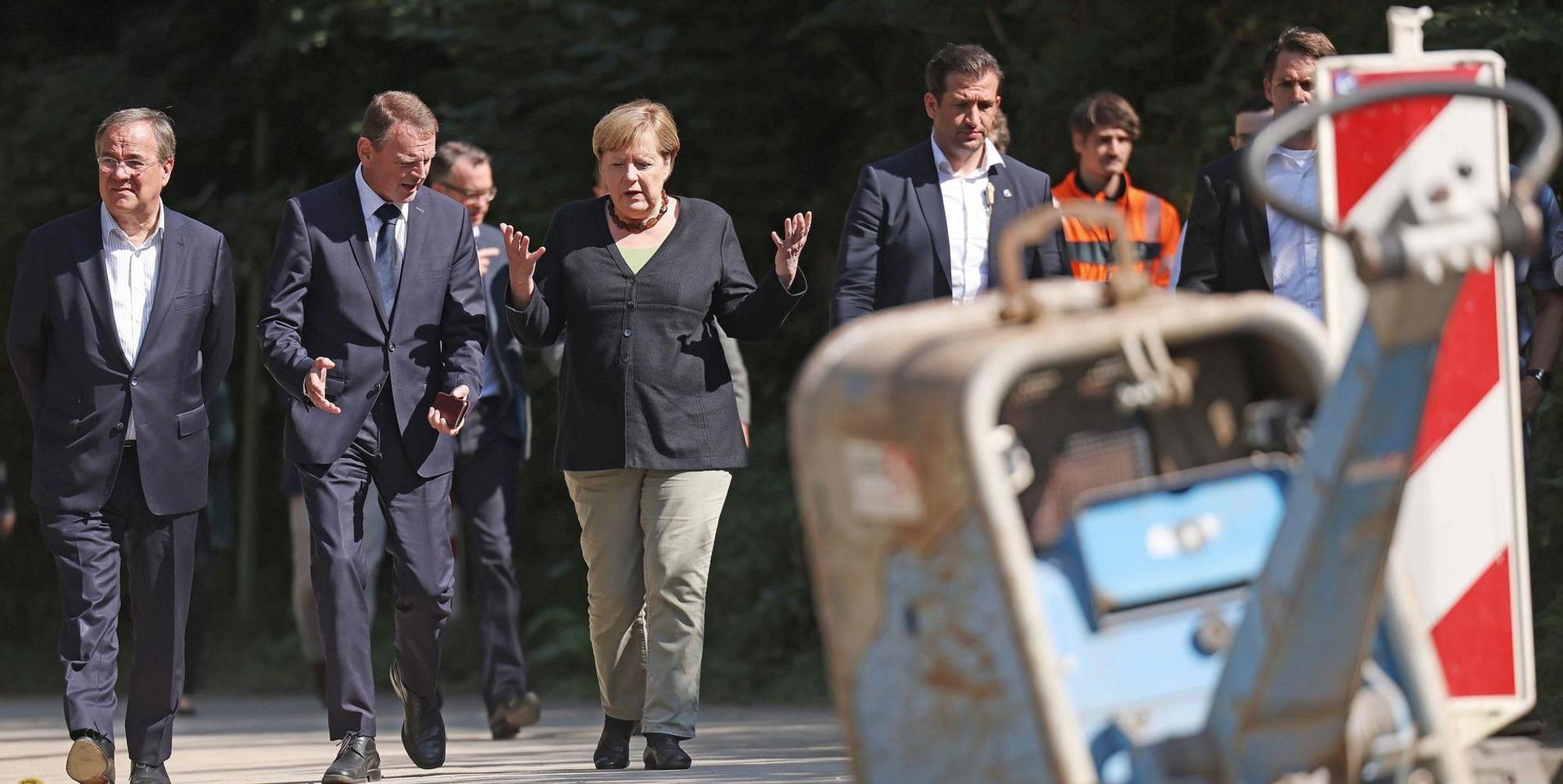 Laschet und Merkel Hagen