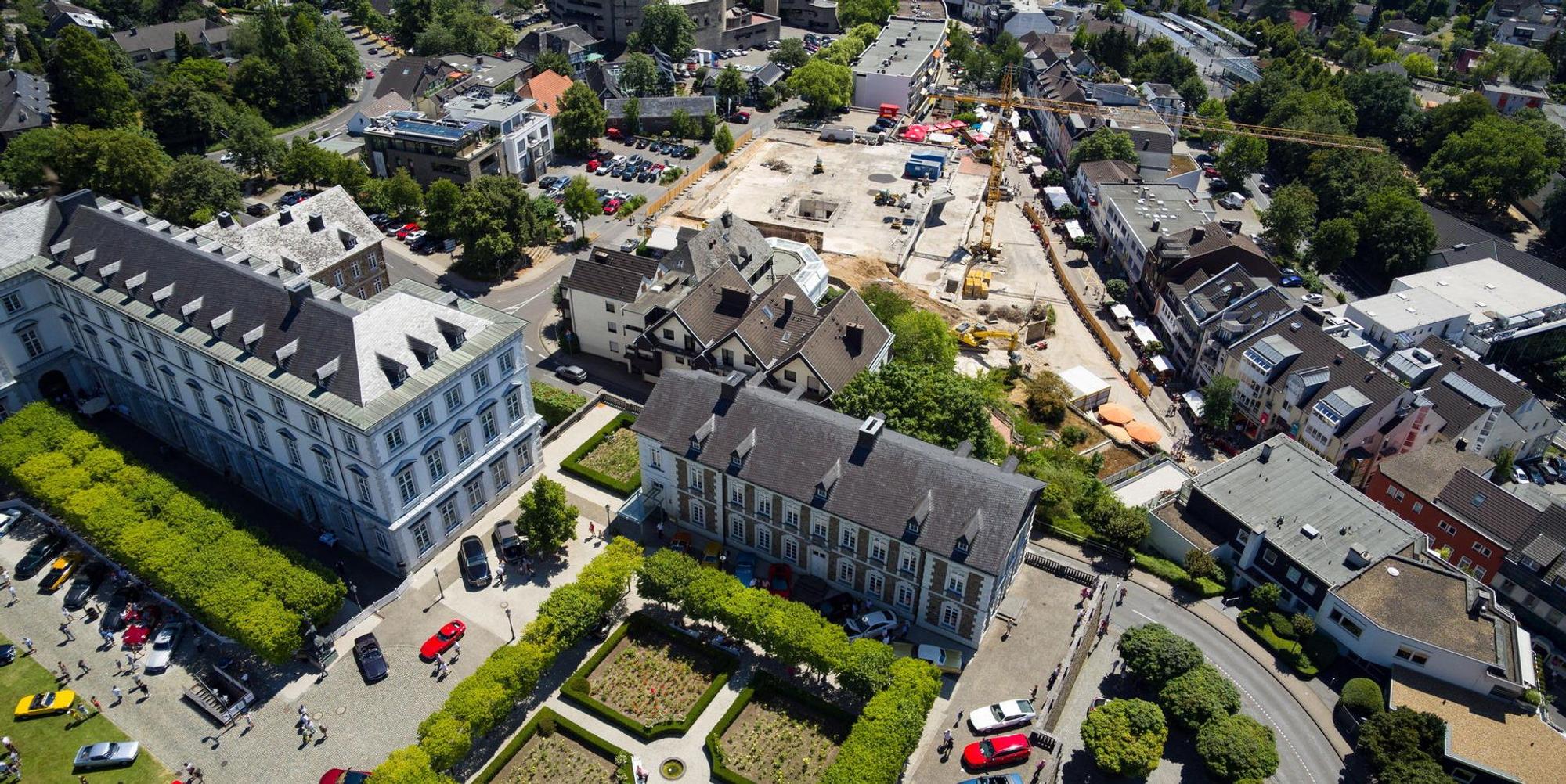 Bensberg aus der Luft