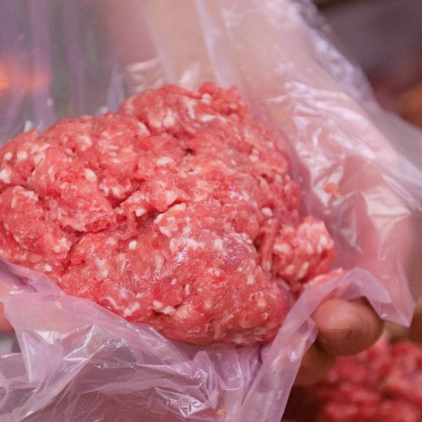 Hackfleisch von der Frischetheke