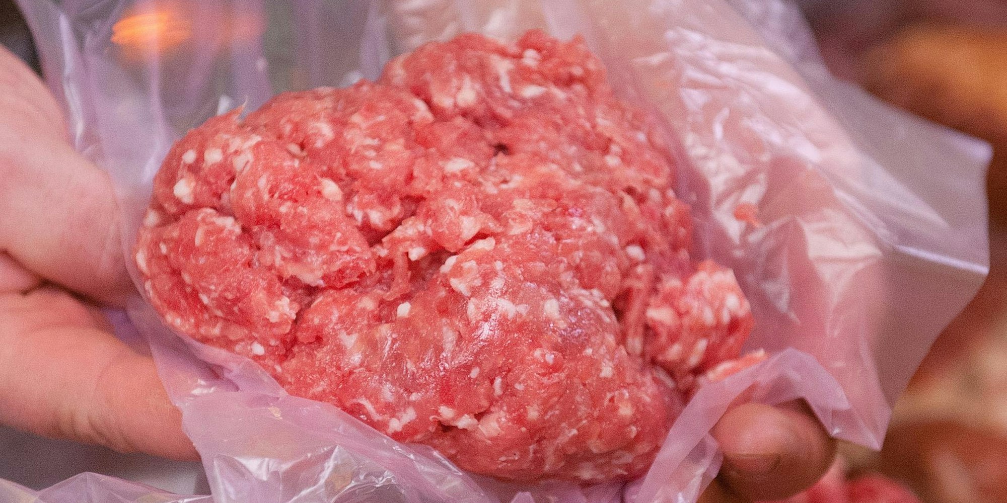 Hackfleisch von der Frischetheke