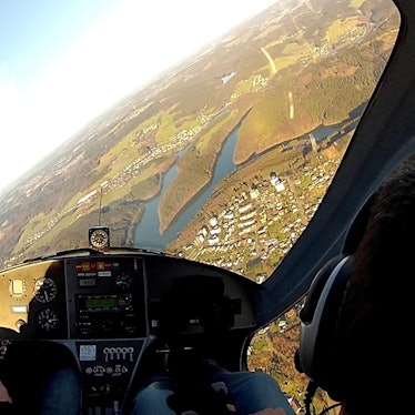 Tragschrauber Aggertalsperre