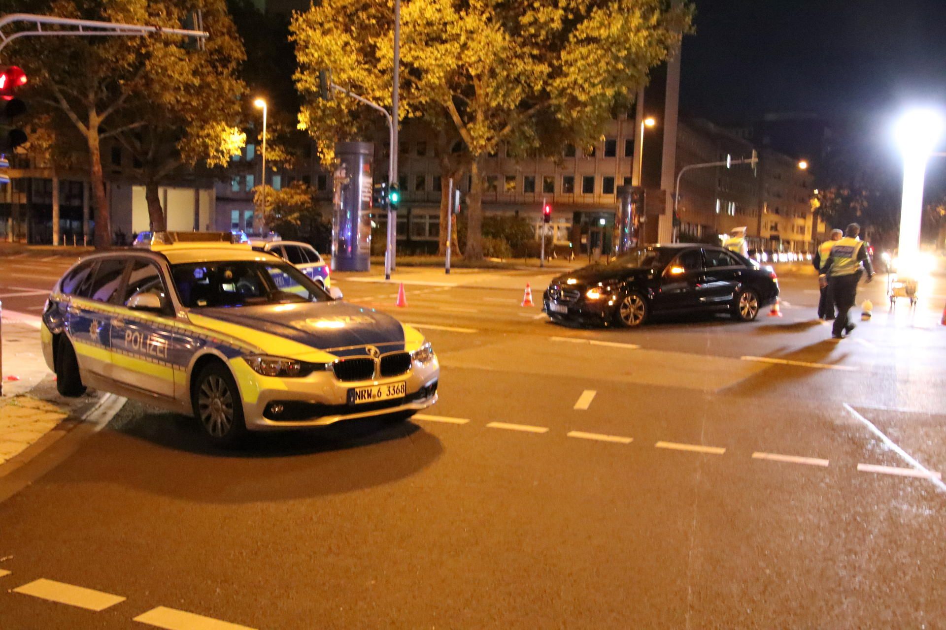 Unfall Streifenwagen Blaubach 2