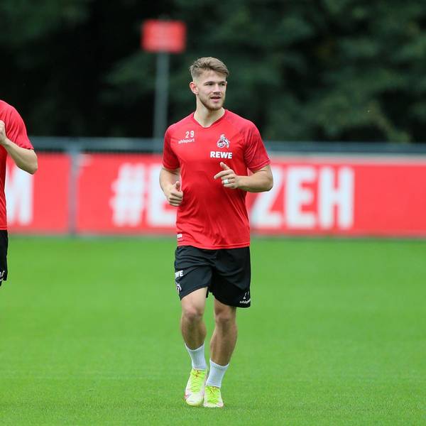 Thielmann beim Training