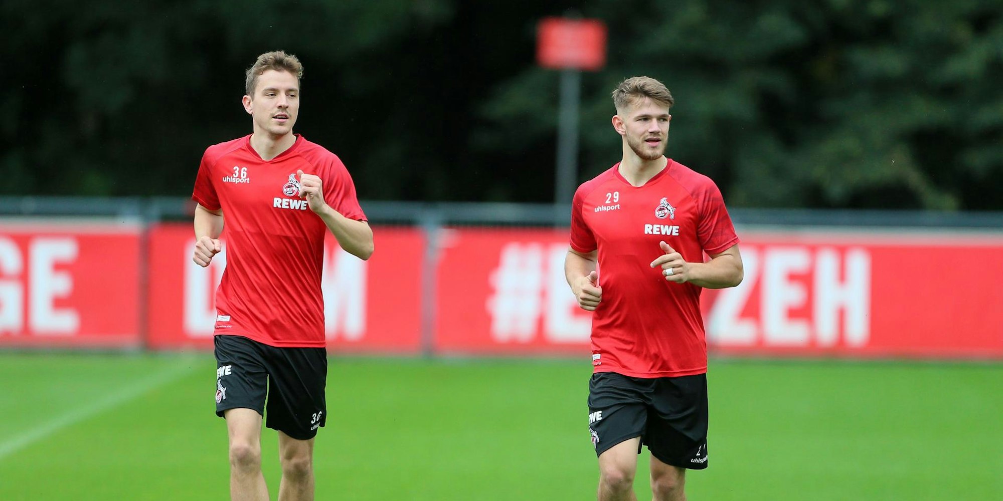 Thielmann beim Training