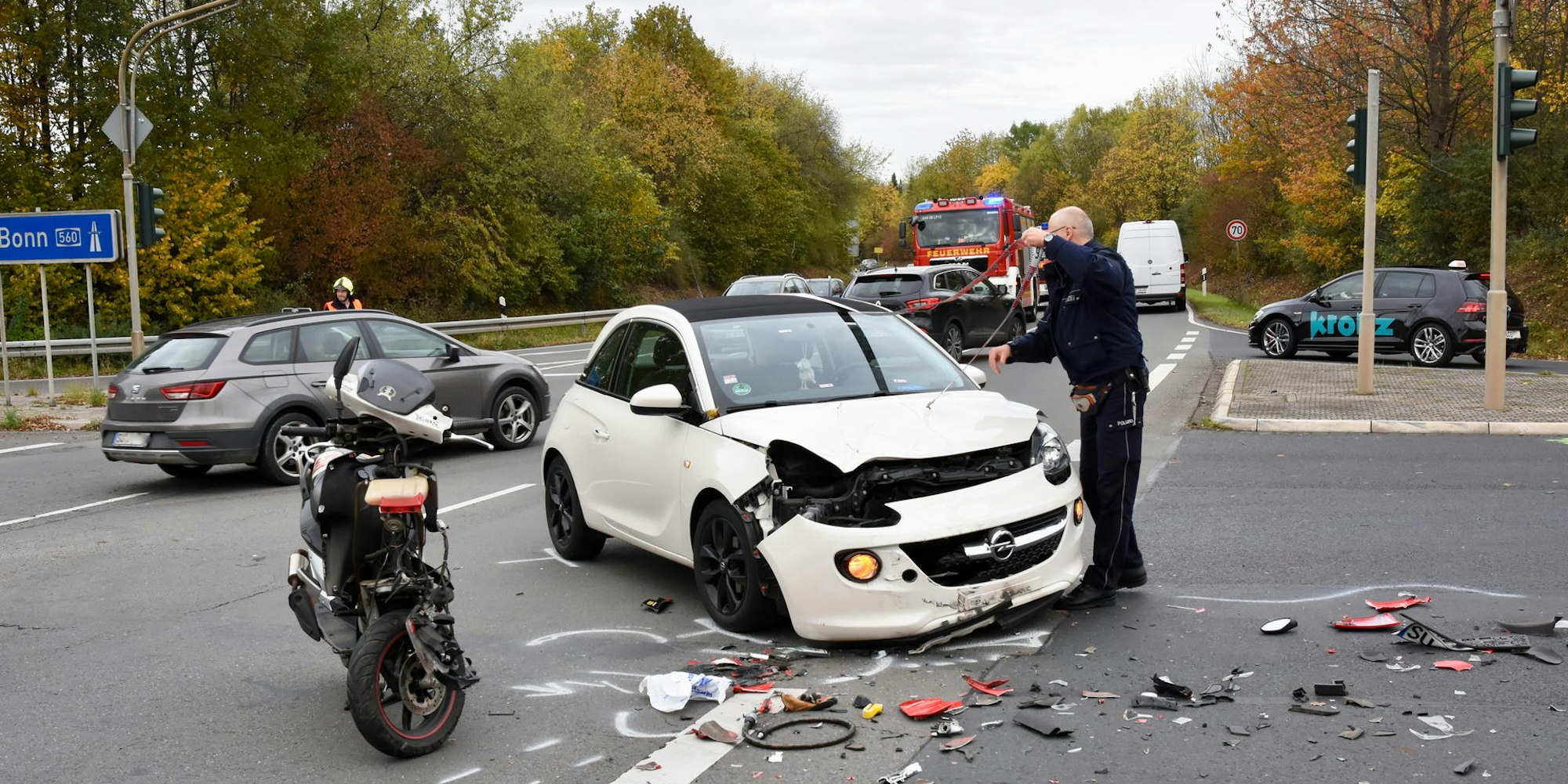 Unfall Sankt Augustin 1 081119