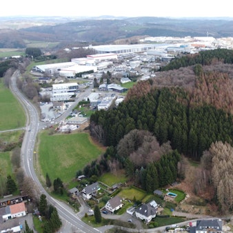 Industriegebiet Klause Vogelperspektive