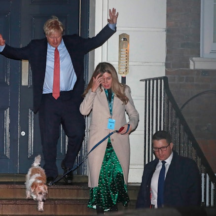 Boris Johnson nach Wahl