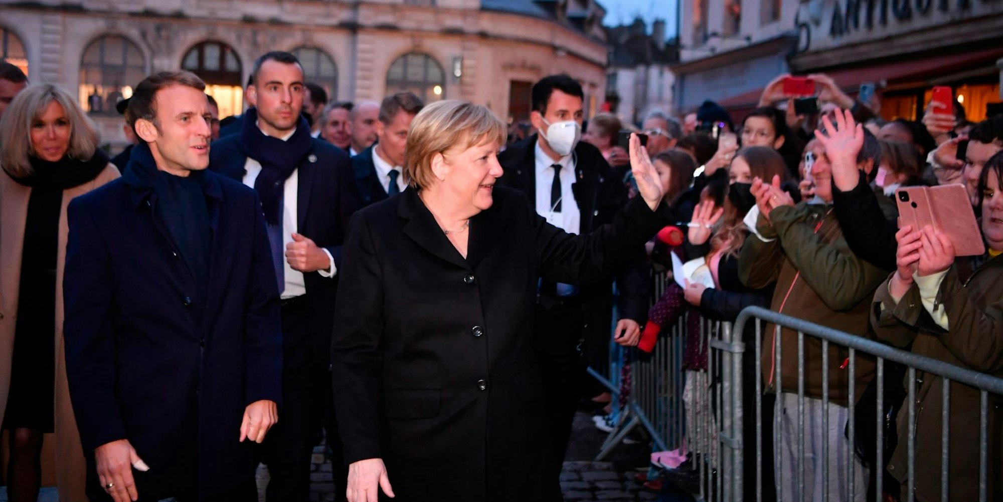 Merkel Frankreich