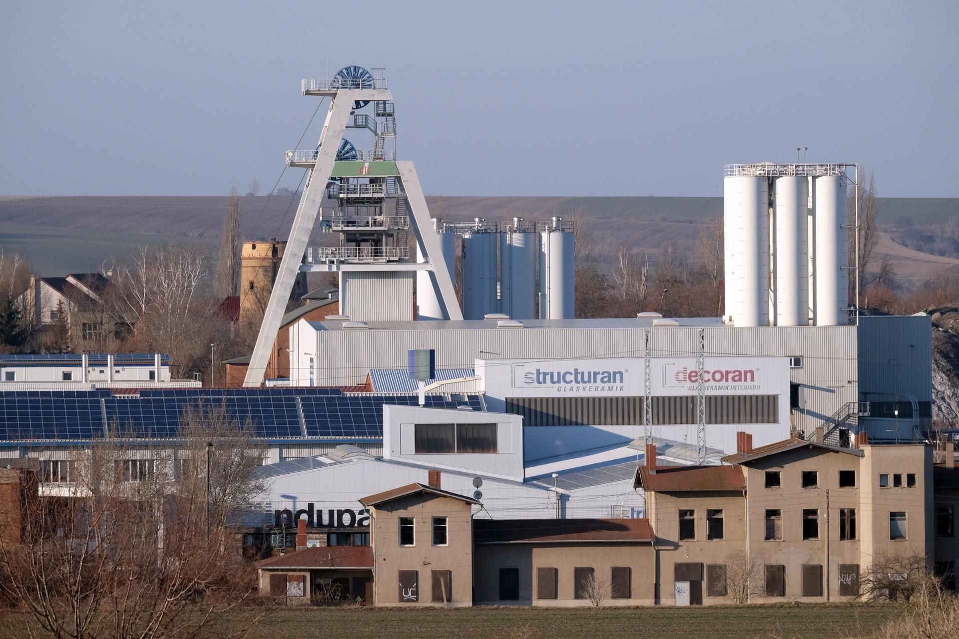 Grube Teutschenthal dpa