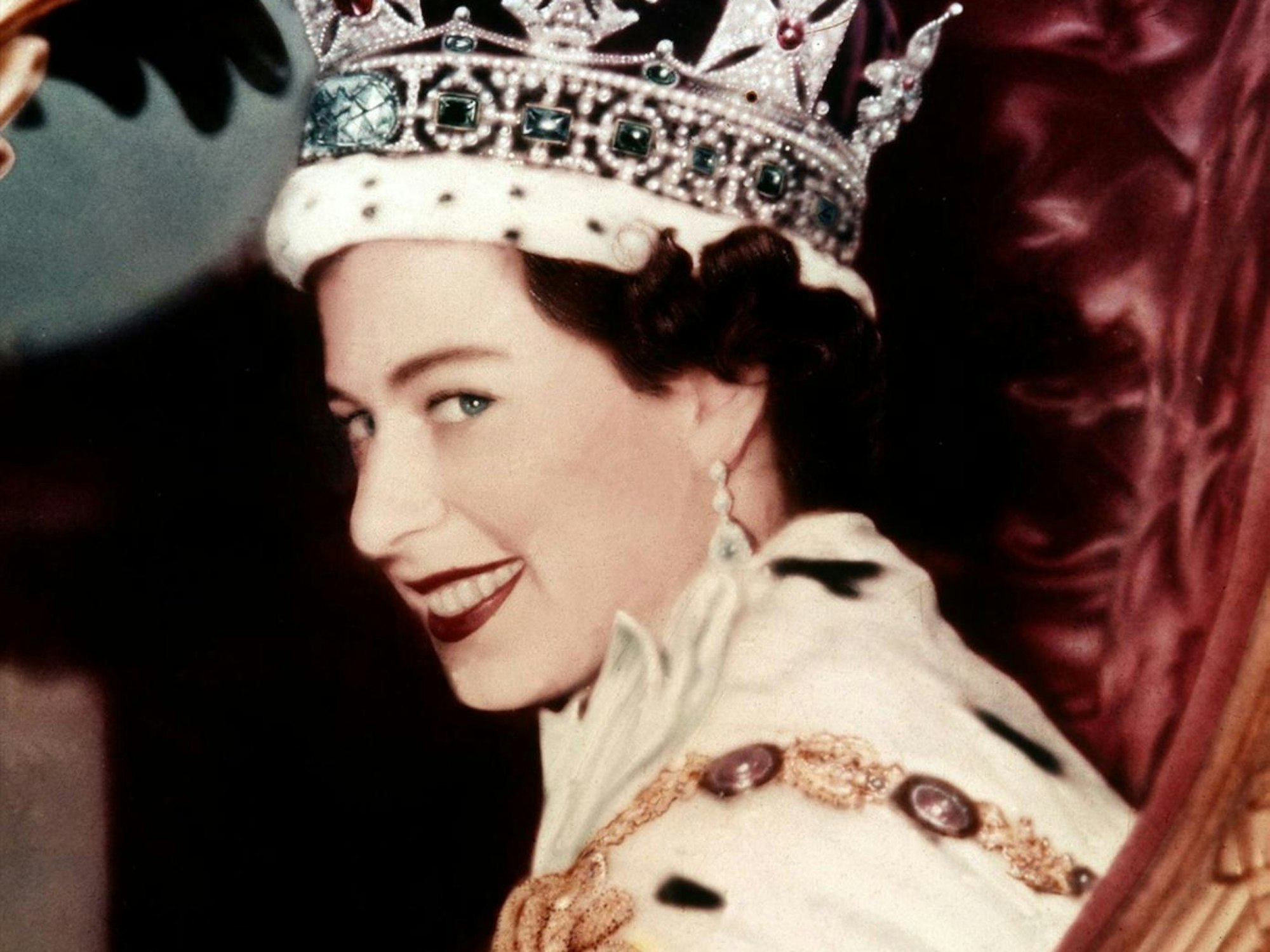 Queen Elizabeth in jung
