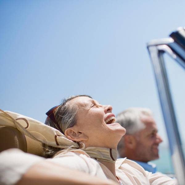 Renter im Cabrio Getty Images