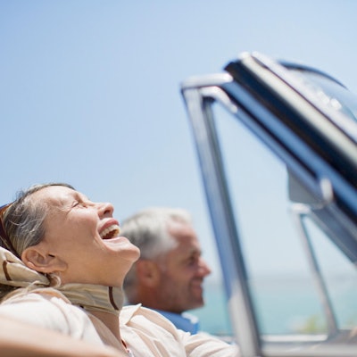 Renter im Cabrio Getty Images